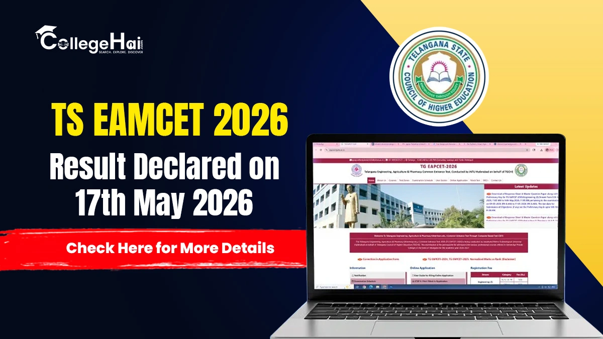TS EAMCET 2026 Result Declared on 17th May 2026, Check Here for More Details Image.webp